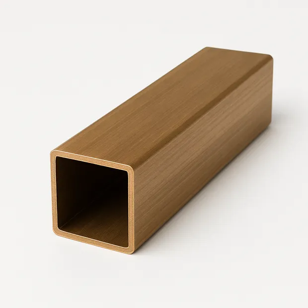Труба бронзовая профильная прессованная