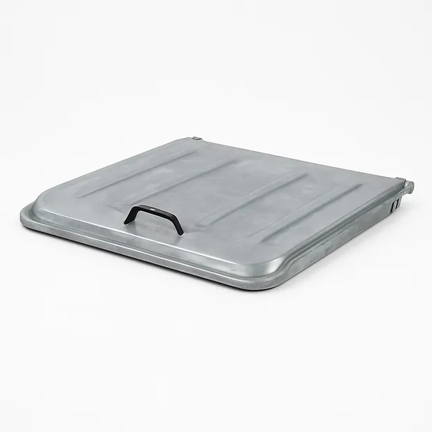 Крышка на мусорный контейнер металлическая