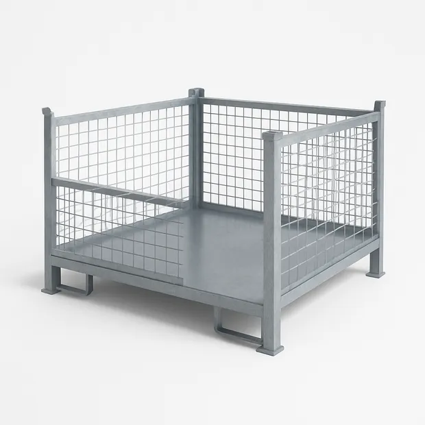 Контейнерная площадка с крышей