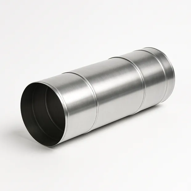 Воздуховод нержавеющий круглый гофрированный