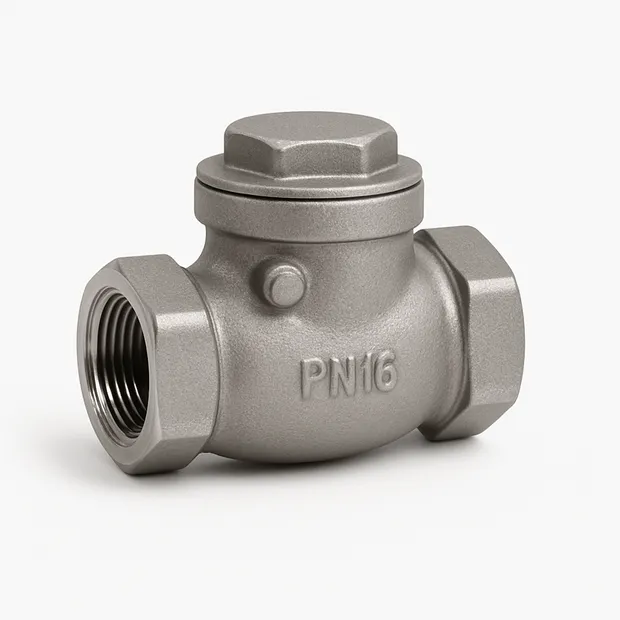 Клапан обратный стальной приварной