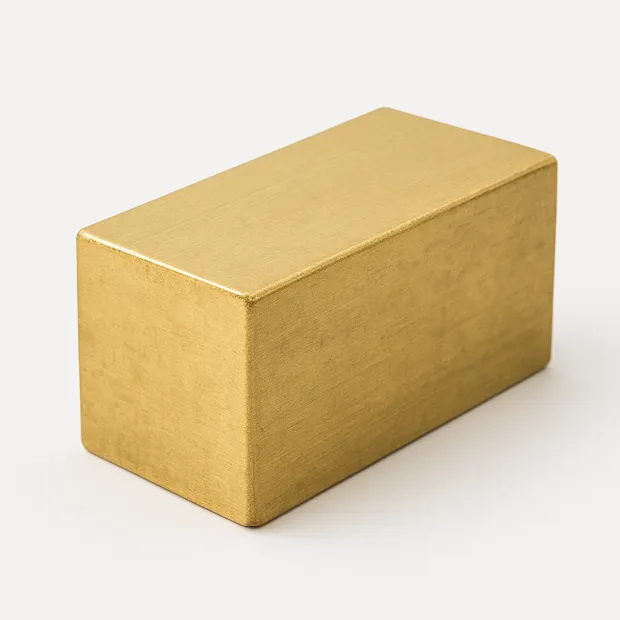 Слиток латунный