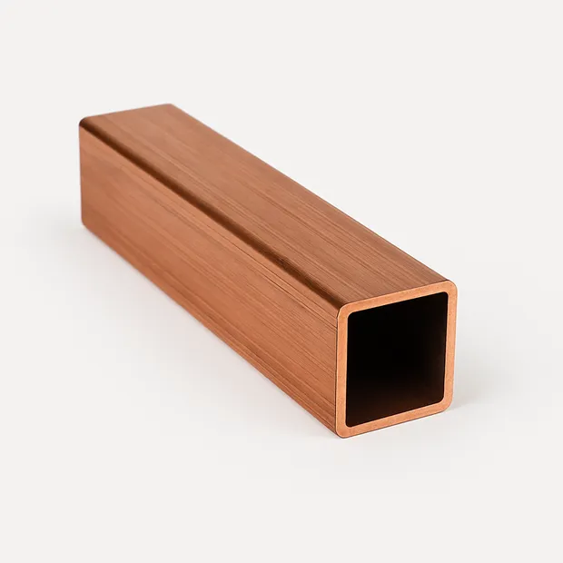 Труба профильная медная квадратная